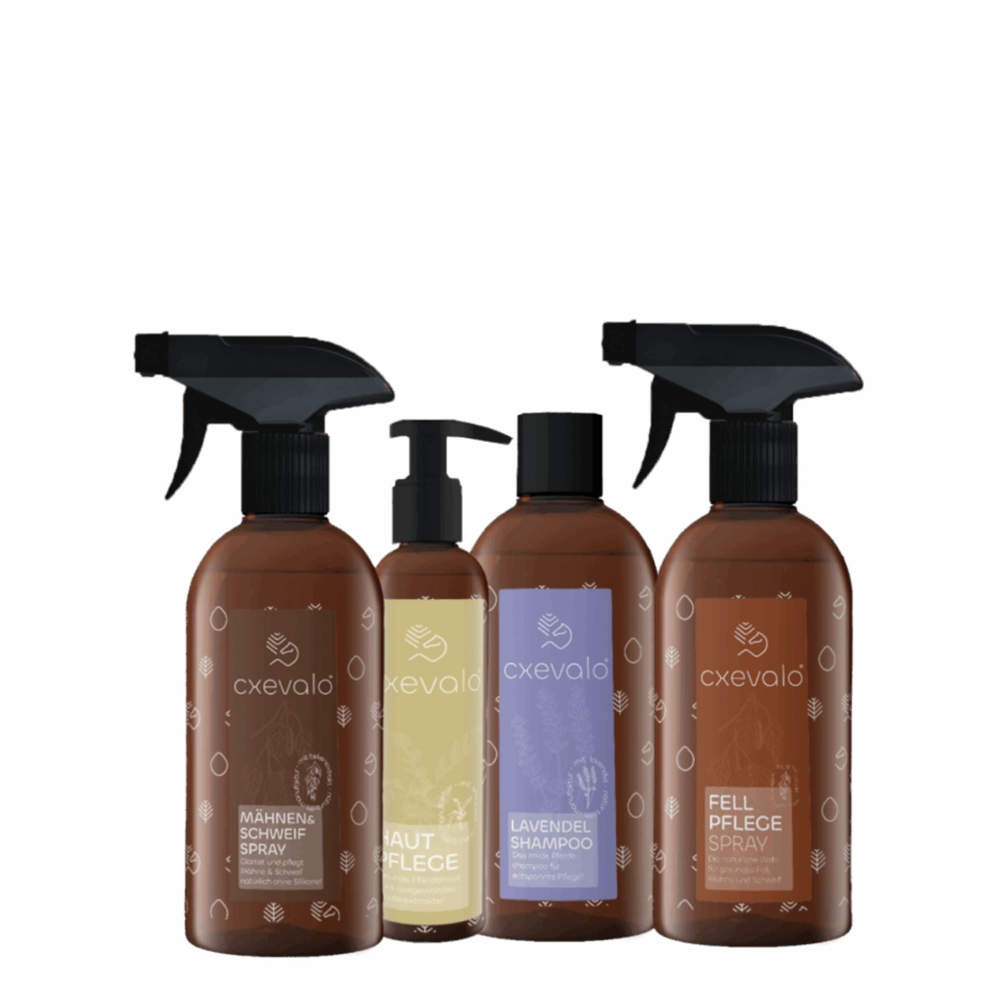 CXEVALO Haut- und Haarpflegekombi für natürliche Pflege von Haut und Fell beim Pferd