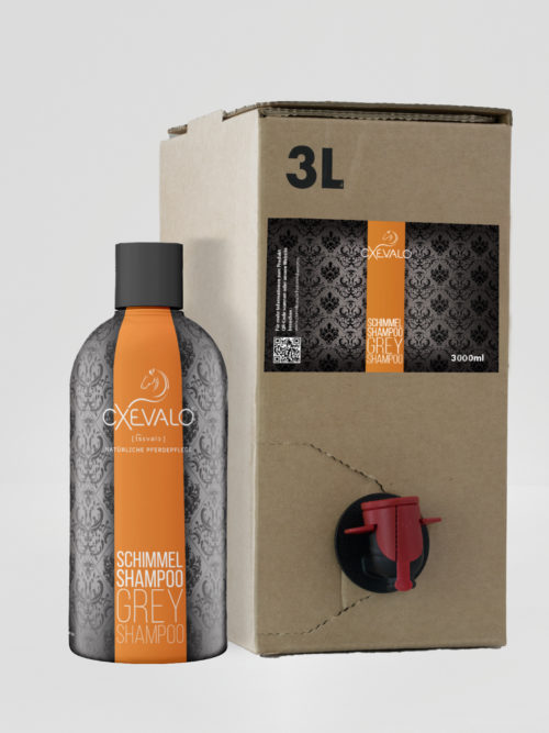 Shampoo per cavalli bianchi ricarica di 3 litri + 500 ml gratis