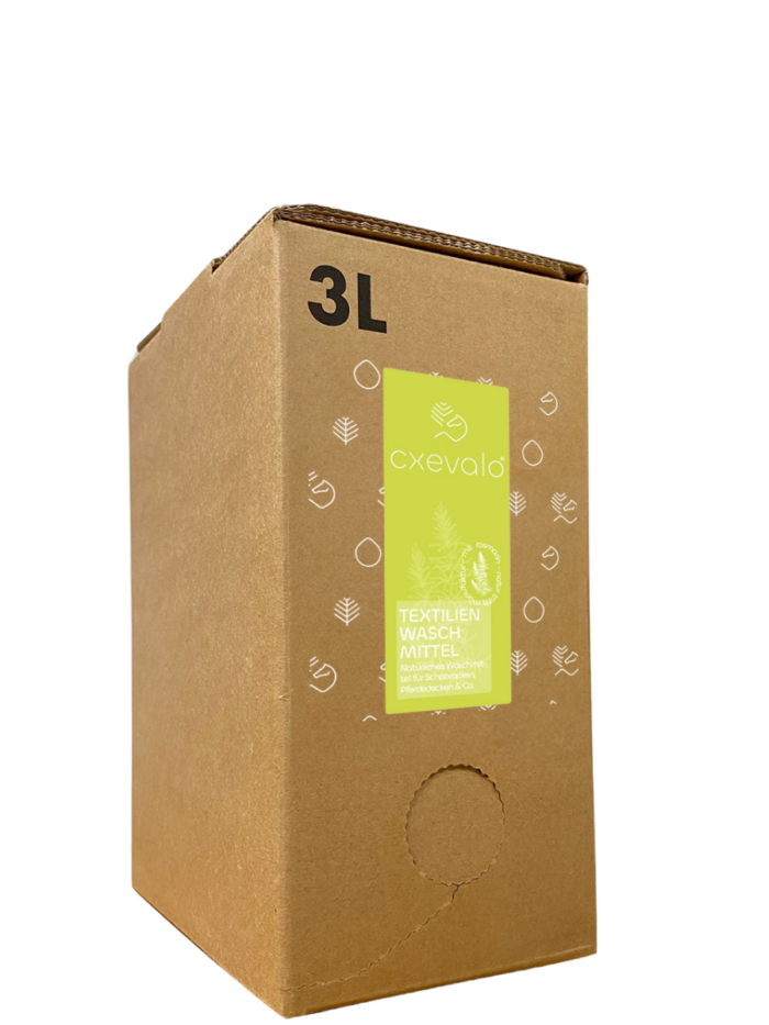 CXEVALO Pferdetextilienwaschmittel 3l Nachfüllpackung
